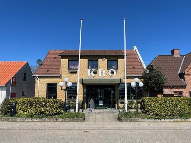 Biersted Kro Åbybro エクステリア 写真